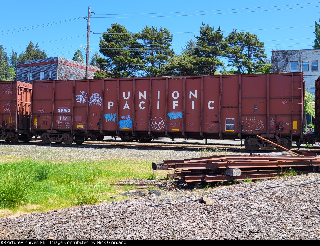 GPWX 1113 Ex Union Pacific Woodchip Gondola